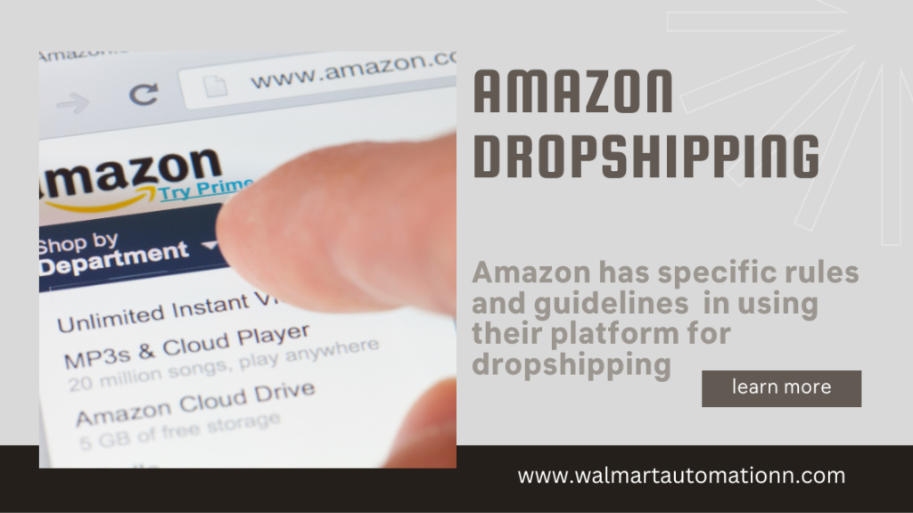 Is Dropshipping Legal in amazon