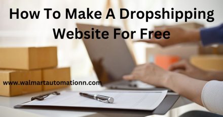 How To Make A Dropshipping Website For Free