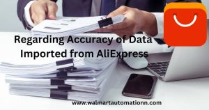 Regarding Accuracy of Data Imported from AliExpress