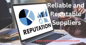 Reliable and Reputable Suppliers