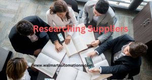 Researching Suppliers