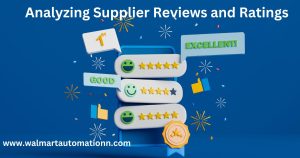 Analyzing Supplier Reviews and Ratings